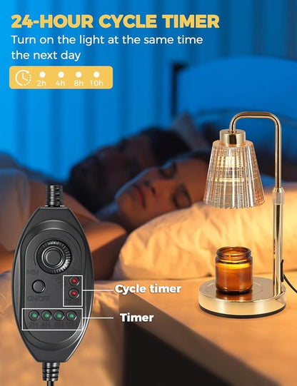 GODONLIF Candle Warmer Lamp - Dimmable with Timer | Perfect Birthday & Housewarming Gift for Women