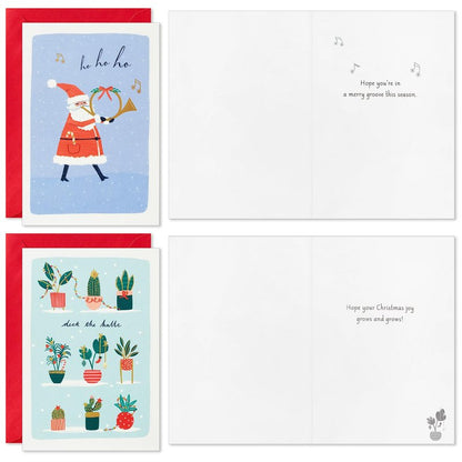 Hallmark Cute Boxed Christmas Card Assortment (24 Cards and Envelopes)