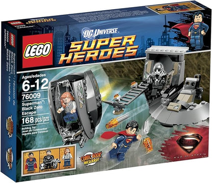 LEGO Superheroes Superman Black Zero Escape 76009 Interlocking Set