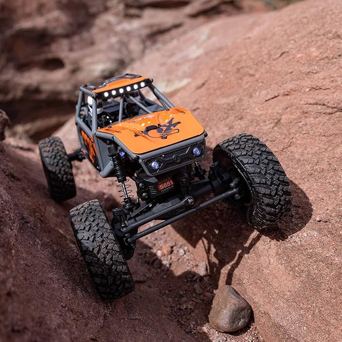 Axial RC Crawler UTB18 Capra 1/18 4WD RTR (Battery and Charger Included) Grey AXI01002V2T2