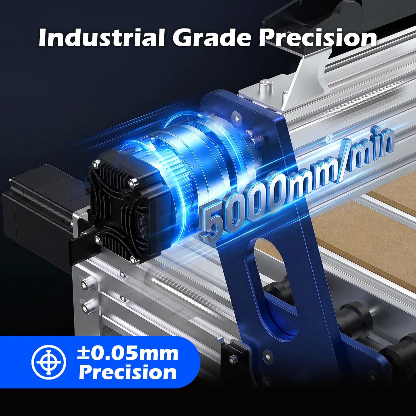 Genmitsu CNC Router Machine PROVerXL 4030 V2, NEMA 23 Closed-Loop Stepper Motor, 3 Axis Milling Machine with 400W Spindle, Fast Speed for Wood Metal Acrylic PCB MDF, Working Area 400 x 300 x 110mm