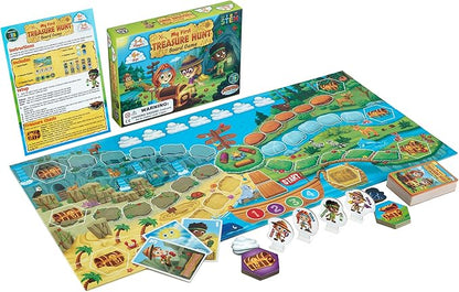 My First Treasure Hunt Board Game - Cooperative Island Explorer Game for Kids Ages 4 and Up an Exciting Buried Treasure Adventure Perfect for Family Time