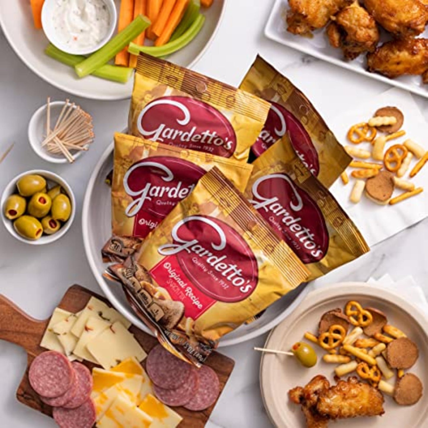 Gardetto's Original Recipe Snack Mix, Single Serve Bags Multipack, 10 Ct, 17.5 oz