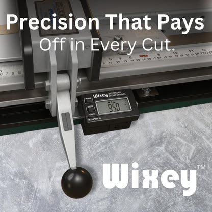 Wixey Saw Fence Digital Readout – Easy-to-Read Accurate Table Saw Fence Upgrade - Durable Digital Dial Indicator - Perfect Precision Measuring Tools for Woodworking Projects