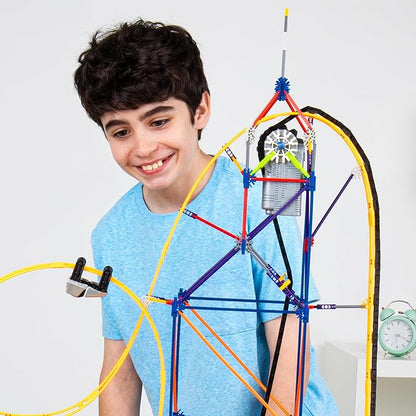 K'NEX - Amazin' 8 Coaster ‚ STEM Building Set Kid Construction Creative Play Toy‚ Ages 9+