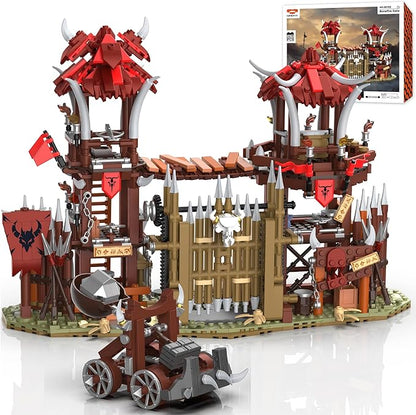Horde Building Set Toy Buildings Blocks for Adults Teens DIY Craft Orcs of The Hordes Model Kits for Adult Boys Girls 14+ Home Office Art Decor Holiday Christmas Birthday Gift 1279PCS