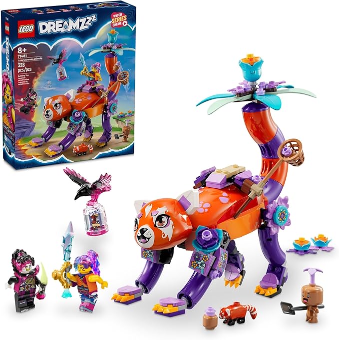 LEGO Dreamzzz Izzie’s Dream Animals Toys - Building Toys Set for Kids Girls &amp Boys Ages 8+ - Gift Idea for Christmas - 71481