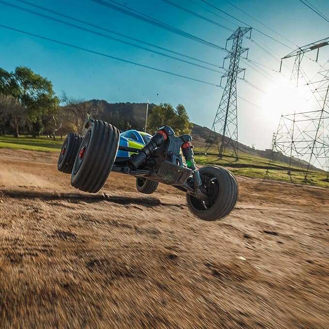 ARRMA RC Car 1/8 Typhon 4X4 RTR Brushed Buggy Blue (Battery and Charger Not Included) ARA4206V4T1