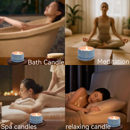 Scented Candles Gift Set, Natural Soy Candles Non Toxic, 4 Pack