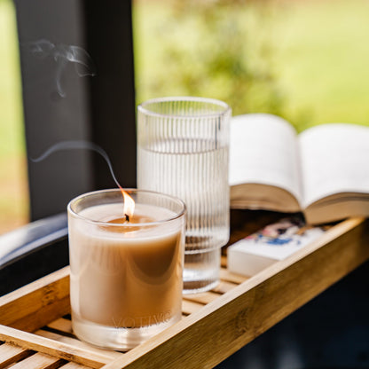 Votivo Urban Rose 10 oz Signature Candle | Soy Wax Blend | Floral Scent | Luxury Glass Jar & Box | Gifts | Highly Scented