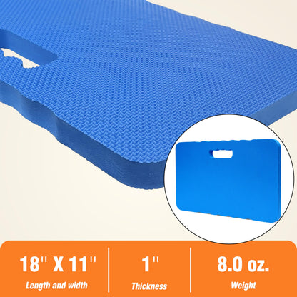 Gardzen 3 Pack Garden Kneeling Pad - for Gardening, Baby Bath, Yoga, Pilates, Exercise, 18"x11"x1", Blue