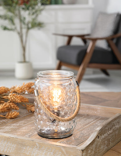 Candle Warmers ETC Hobnail & Rope Vintage Bulb Illumination Fragrance Warmer