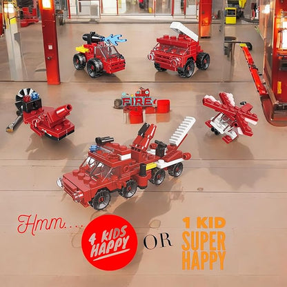 QStar Mini 16 Car Building Blocks Compatible with Lego Party Favors for Kids Prizes for Kids Classroom Goodie Bag Fillers