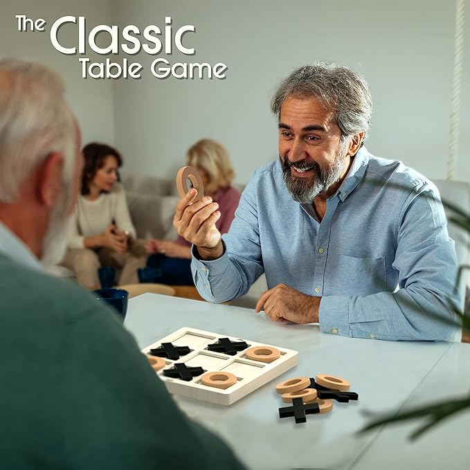 Keeping Busy Tic Tac Toe with Templates Dementia Activities for Seniors Games for Dementia Seniors Alzheimers Activities Alzheimers Products for Elderly Games for Seniors Gifts for Elderly Women &amp
