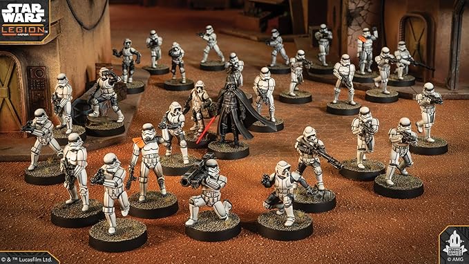 Atomic Mass Games Star Wars: Legion Galactic Empire Starter Set - Tabletop Miniatures Game Strategy Game for Kids and Adults Ages 14+ 2 Players 3 Hour Playtime Made