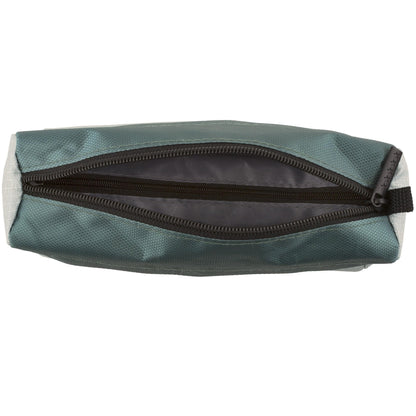 Five Star Pencil Pouch, Pen Case, 9-Pocket Zipper Pouch, Storage Organizer for School Supplies Earbuds Chargers Cables Makeup, Green/Juniper (500214F-ECM)