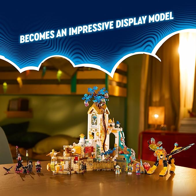 LEGO DREAMZzz Castle Nocturnia Building Toy - Pretend Play Set for Kids Ages 10+ - Creative Storytelling Toy W/2 Construction Modes &amp 6 Minifigures for Boys and Girls - 71486
