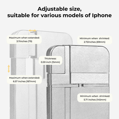 HTVRONT Phone Cases Heat Press - 3D Vacuum Heat Press with is Software, Auto Temperature Control. Includes 2 Adjustable Phone Fixture(Compatible with iPhone & Android)