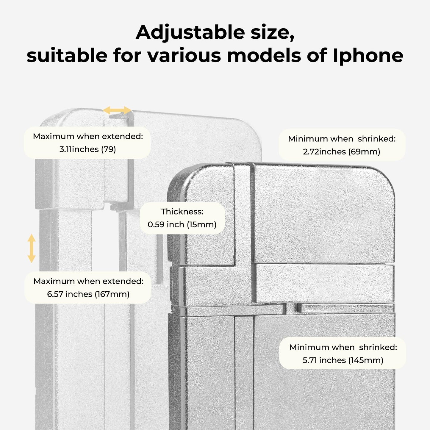 HTVRONT Phone Case Heat Press Bundle - Compatible with iPhone & Android Phone Case Sublimation Machine + HTVRONT Auto Heat Press 2