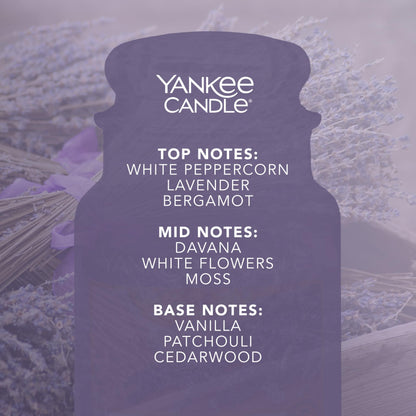 Yankee Candle Scented Candle | Lavendar & Oak Large Jar | Long Burning Candles: up to 150 Hours | Perfect Gifts for Women