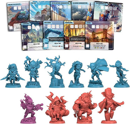 CMON Marvel United: Multiverse Core Box - Standalone Expansion with Highly Detailed Miniatures Cooperative Superhero Board Game for Kids &amp Adults Ages 14+ 1-5 Players 45 Min Playtime Made by