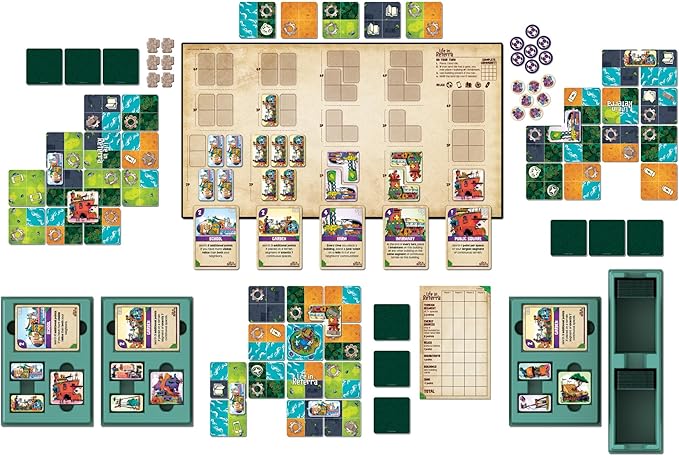 Life in Reterra Strategy Board Game | A Community (Re) Building Game | Ages 10+ | 2 to 4 Players | 35 Mins. Avg. | Games for Adults &amp Families