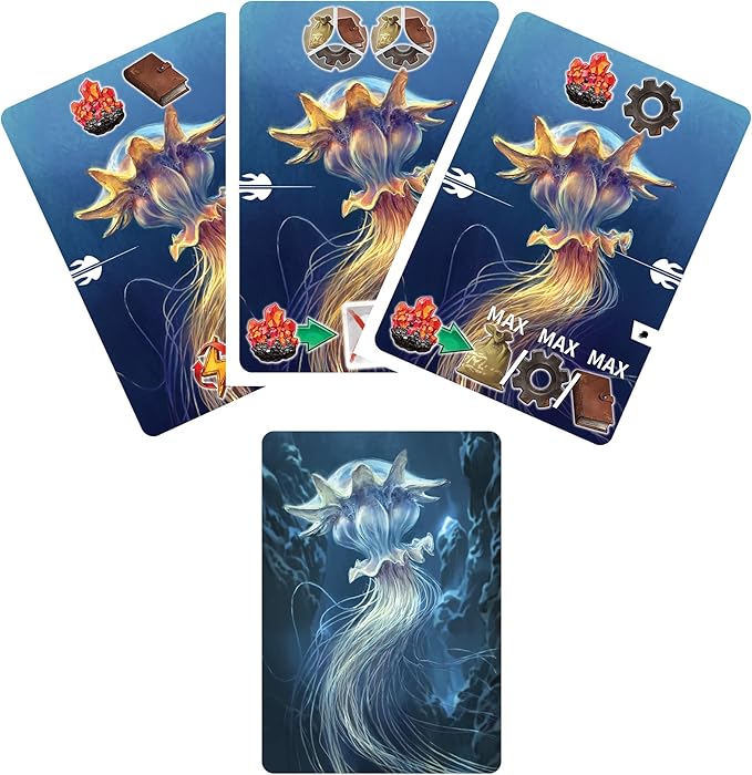 Revive: Call of The Abyss Board Game Expansion - Enhance Your Game with New Tribes and Scyphoz Cards! Strategy Game for Kids &amp Adults Ages 14+ 1-4 Players 60-90 Min Playtime Made by Aporta Gam