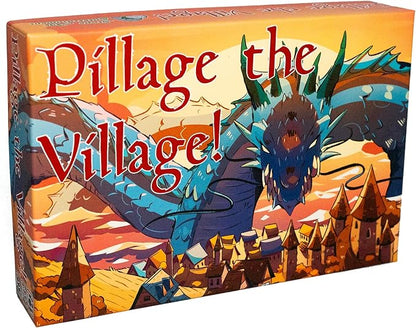 Pillage The Village! | Dragon Board Game for Adults &amp Teens | 2–6 Players | Chaotic Take-That | 20–30 Min Playtime | Fantasy Card Game | Great for Game Night &amp D&ampD Fans