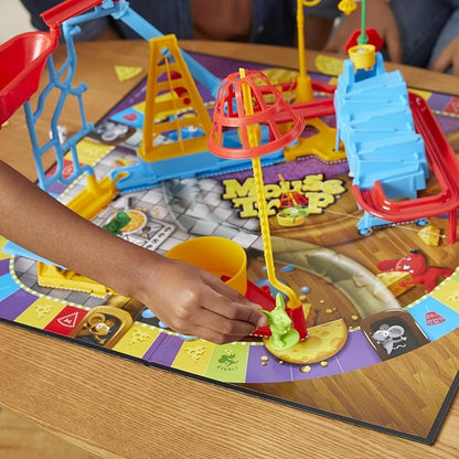 Hasbro Gaming Mouse Trap Board Game for Kids Ages 6 and Up Classic Game for 2-4 Players with Easier Set-Up Than Previous Versions