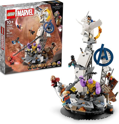 LEGO Marvel Endgame Final Battle 76266 Avengers Model for Build and Display Collectible Playset with 6 Minifigures Including Captain Marvel Idea for Teen Boys Girls and Marvel Fans