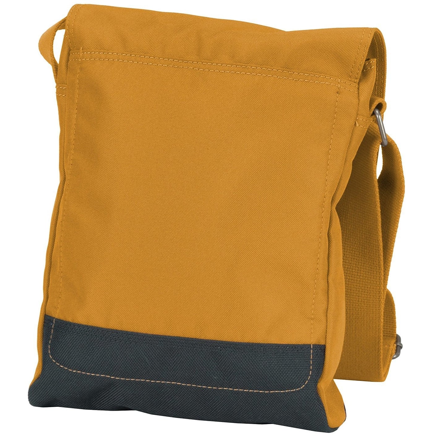 Carhartt, Durable, Adjustable Crossbody Bag With Flap Over Snap Closure, Brown