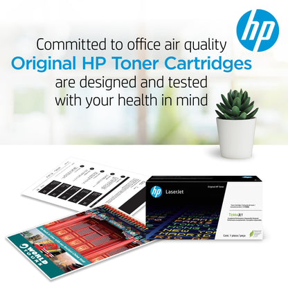 HP 414X Black High-yield Toner Cartridge | Works HP Color LaserJet Enterprise M455dn, MFP M480f; HP Color LaserJet Pro M454 Series, MFP M479 Series