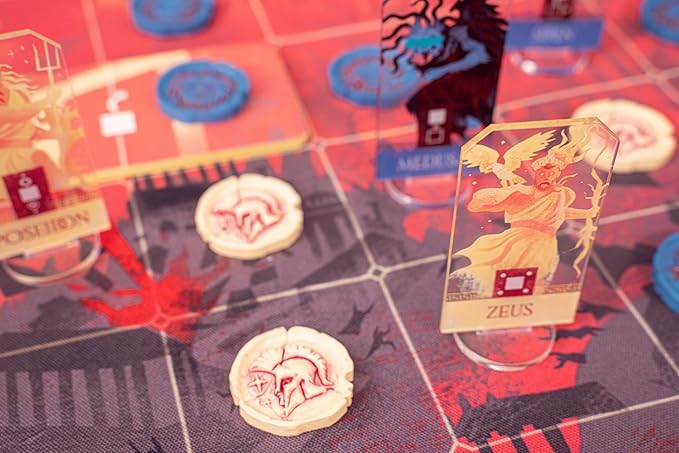 BITEWING GAMES Ichor Board Game - Two-Player Duel with Asymmetric Powers Designed by Dr. Reiner Knizia - Activate Your Special Abilities to Outwit Opponent - Strategy Game for Adults &amp Couples