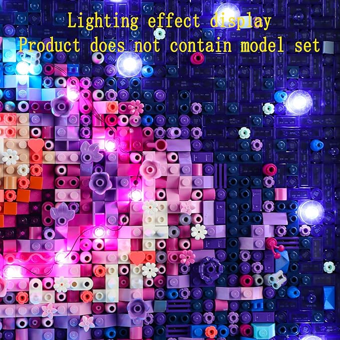 LED Light Kit Compatible with Lego The Milky Way Galaxy - Lighting Set for Art 31212 (Model Set Not Included)