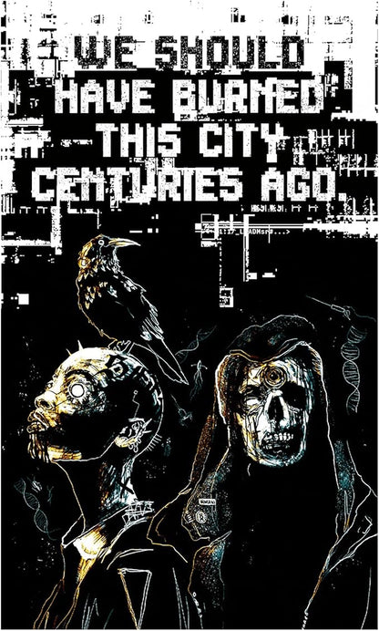 Free League Publishing CY_Borg Core Rulebook - Hardback Book SciFi Role Playing Game Medium Purple
