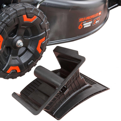 24 in. 201 cc Select PACE 6 Speed CVT High Wheel RWD 3-in-1 Gas Walk Behind Self-Propelled Lawn Mower W/Recoil Start