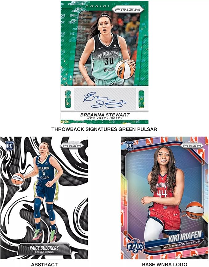 2025 Panini PRIZM DSG Exclusive WNBA Trading Card 6-Pack Blaster Box (6 Blaster Exclusive WNBA Logo Prizms)