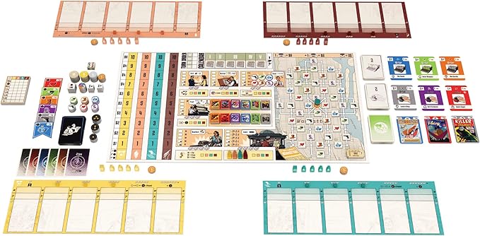 Age of Comics: The Golden Years | The Comic Book Publishing Game | Build Your Comic Empire During The Golden Age of Comics | Immersive Strategy Game for 1-4 Players 60-110 Mins Ages 14+