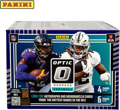 2025 Panini Donruss Optic Football Blaster Box (Purple Shock)