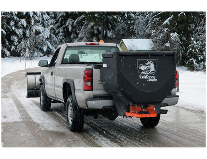Buyers Products SaltDogg TGS06 Tailgate Salt Spreader, Made In The USA, 10 cu ft/750lb Capacity, Adjustable Flowgate Design W/Gravity Feed, Salt Spreader for Commercial Use