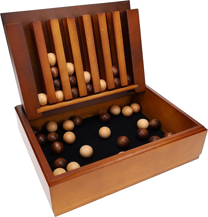WE Games Wood Captain's Mistress (4-in-a-Row) Connect Game - Large - 11.38 inches