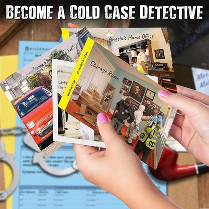 Unsolved Case Files Photo Case: Who Murdered Angela Justice? | Cold Case Murder Mystery Game