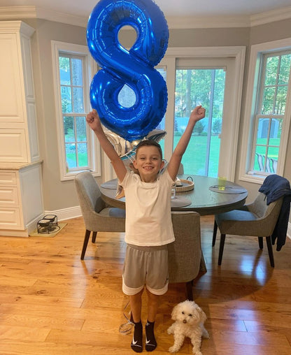 Navy Blue Number 23 Balloon 40 inch, 23 Number Balloons, 23rd Navy Blue Birthday Decorations, 23 Year Old Women Men Blue Party Supplies
