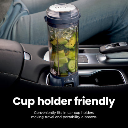 Ninja Blast Portable Blender | Cordless | 18-oz. Vessel | Personal Mixer for Shakes & Smoothies | BPA Free | Leakproof Lid & Sip Spout | USB-C Rechargeable | Dishwasher Safe Parts | Black | BC151BK