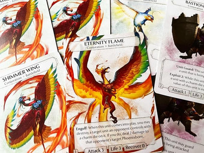 Plaid Hat Games Ashes Reborn: Red Rains The Blight of Neverset Expansion Decks – Phoenixborn &amp Chimera Set for 1-2 Players Ages 14+ – Requires Corpse of Viros &amp Master Set