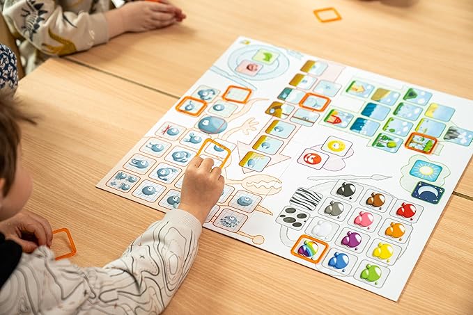 Concept Kids Animals - Cooperative Animal Guessing Game for Children! Fun Family Board Game for Kids &amp Adults Ages 4+ 2-12 Players 20 Minute Playtime Made by Repos Production