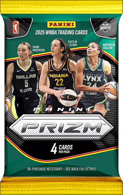 2025 Panini PRIZM DSG Exclusive WNBA Trading Card 6-Pack Blaster Box (6 Blaster Exclusive WNBA Logo Prizms)