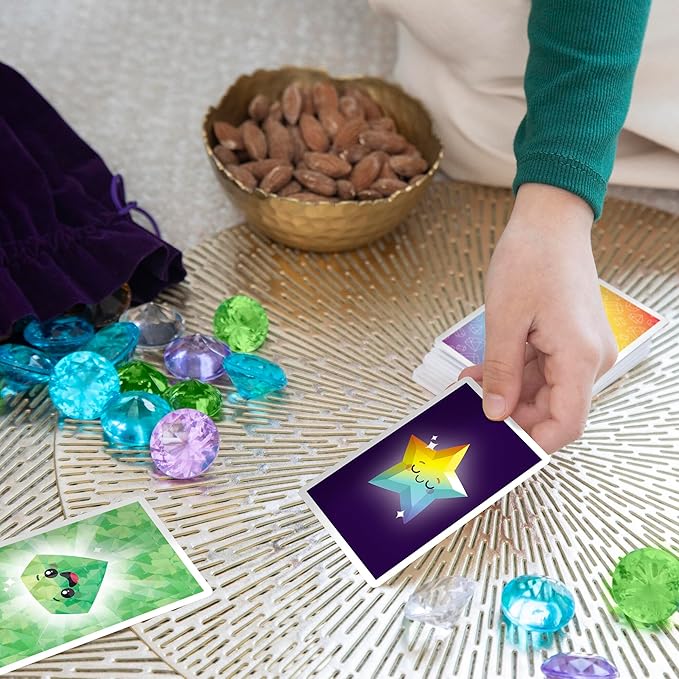 MindWare Best Gems Family Game for 5 Year Olds and up - Match Giant Gems to Earn Points 2 to 4 Players