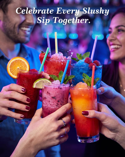 GSEICE 4.8 Gal /18L Commercial Slushie Machine, 5-in-1 Single Tank Slushy Frozen Drink Maker for Restaurants, Bars,Cafe and Home