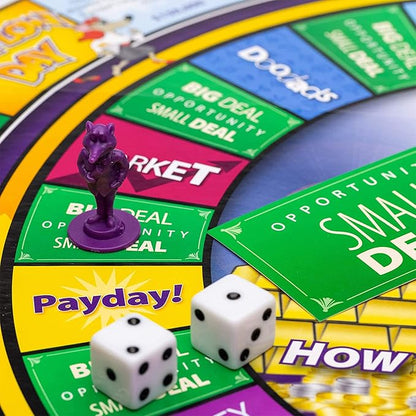 Rich Dad CASHFLOW Board Game Educational Business &amp Finance Literacy Game Ages 14 &amp Up - Financial Learning Games for Kids Teens Adults and Family